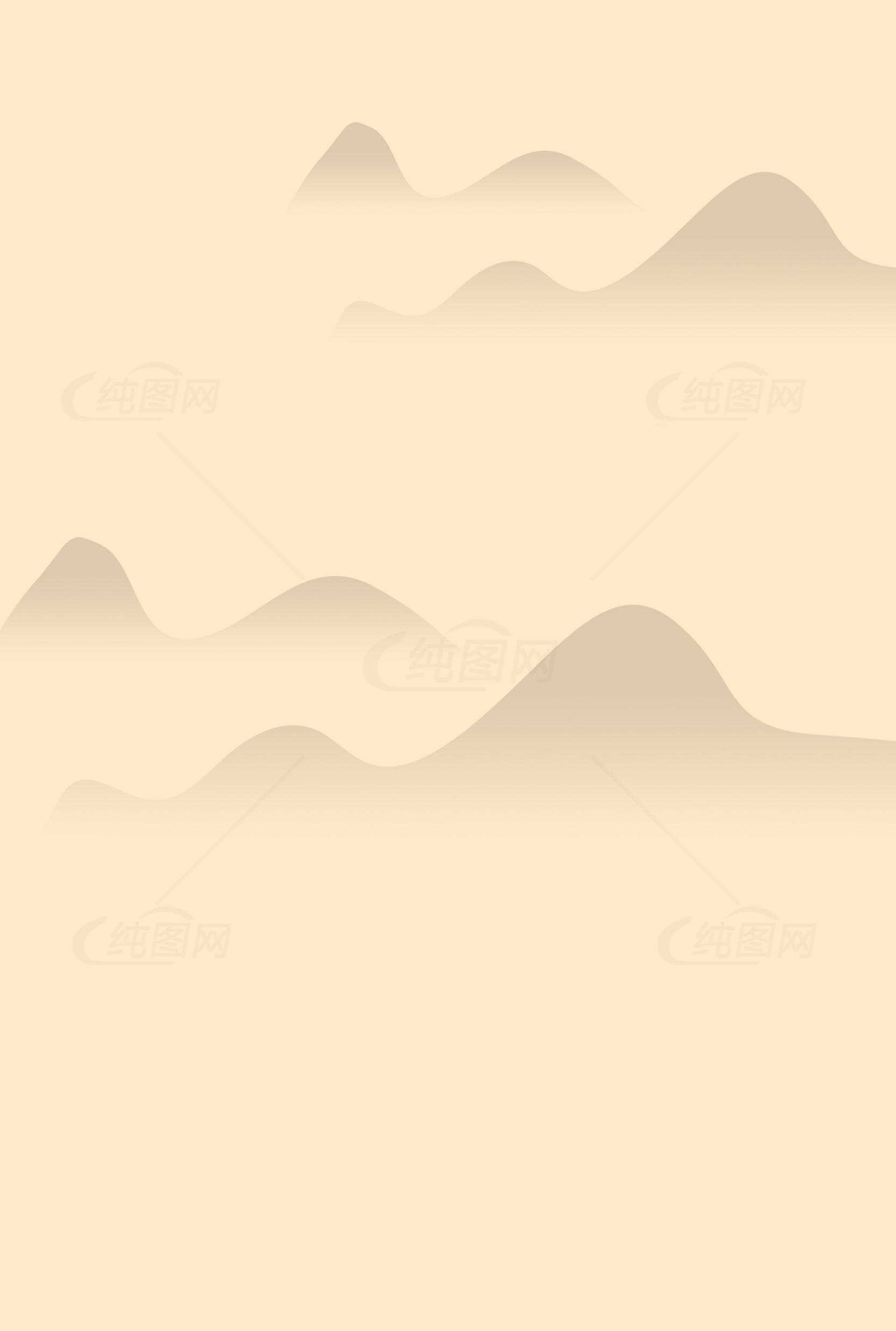 简约山水背景图片素材