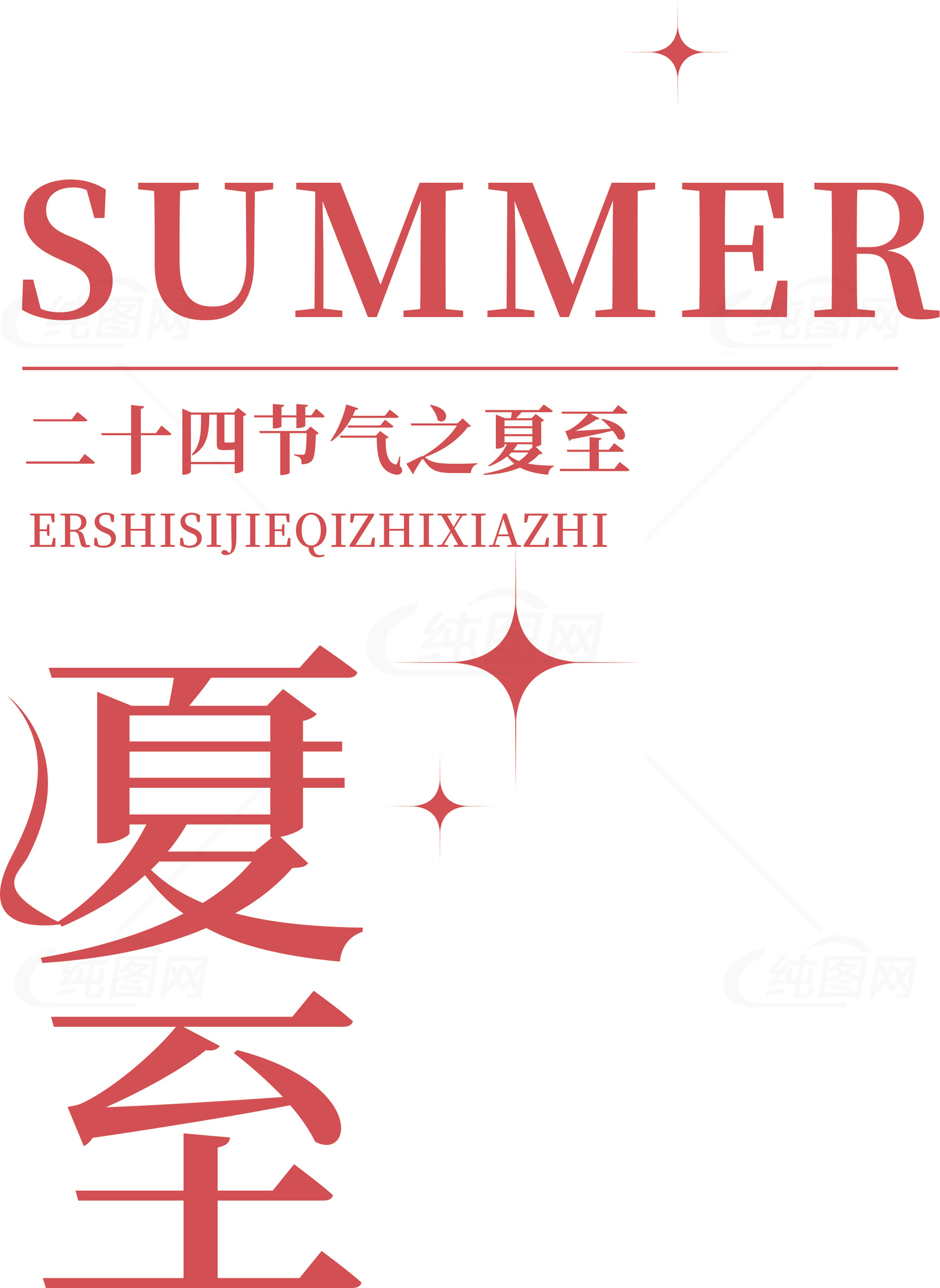 二十四节气之夏至：夏季的开始素材