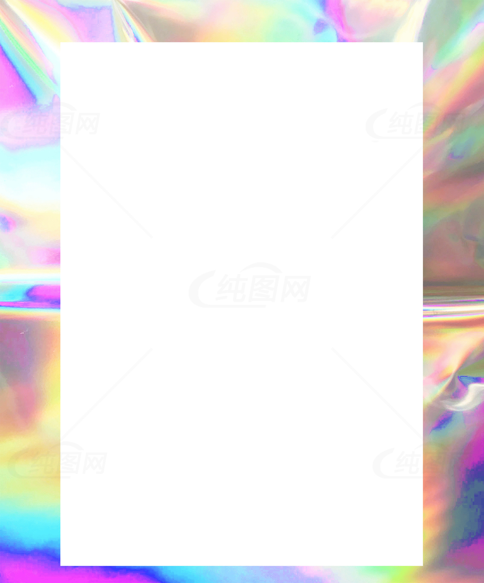 梦幻彩虹全息背景图片素材