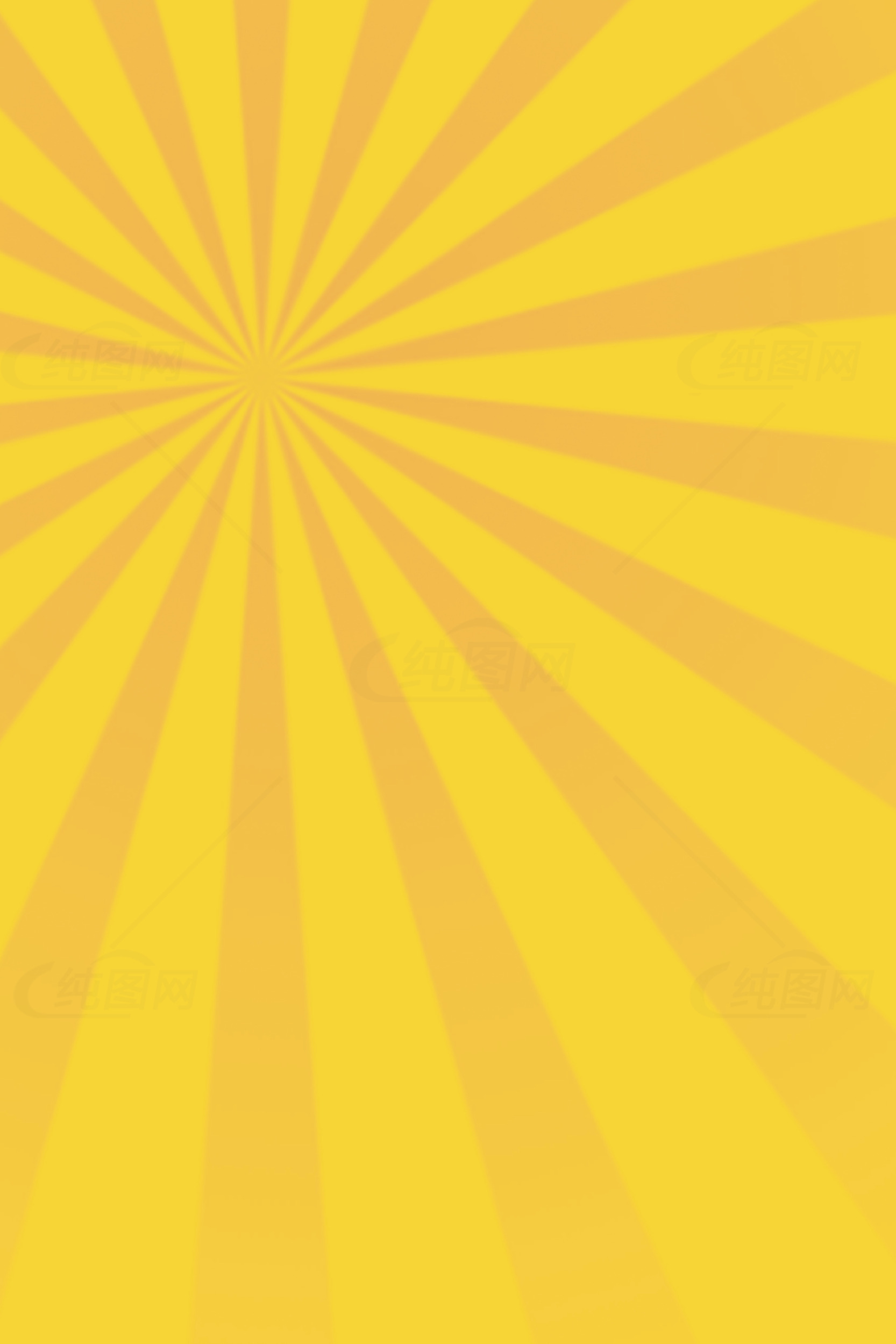 黄色辐射状背景高清图片素材
