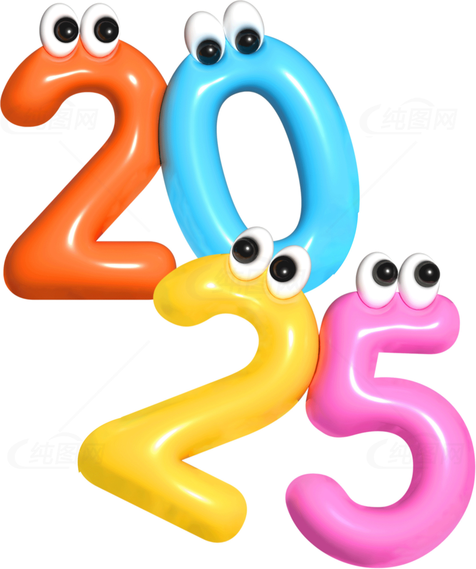 2025年卡通数字图片素材