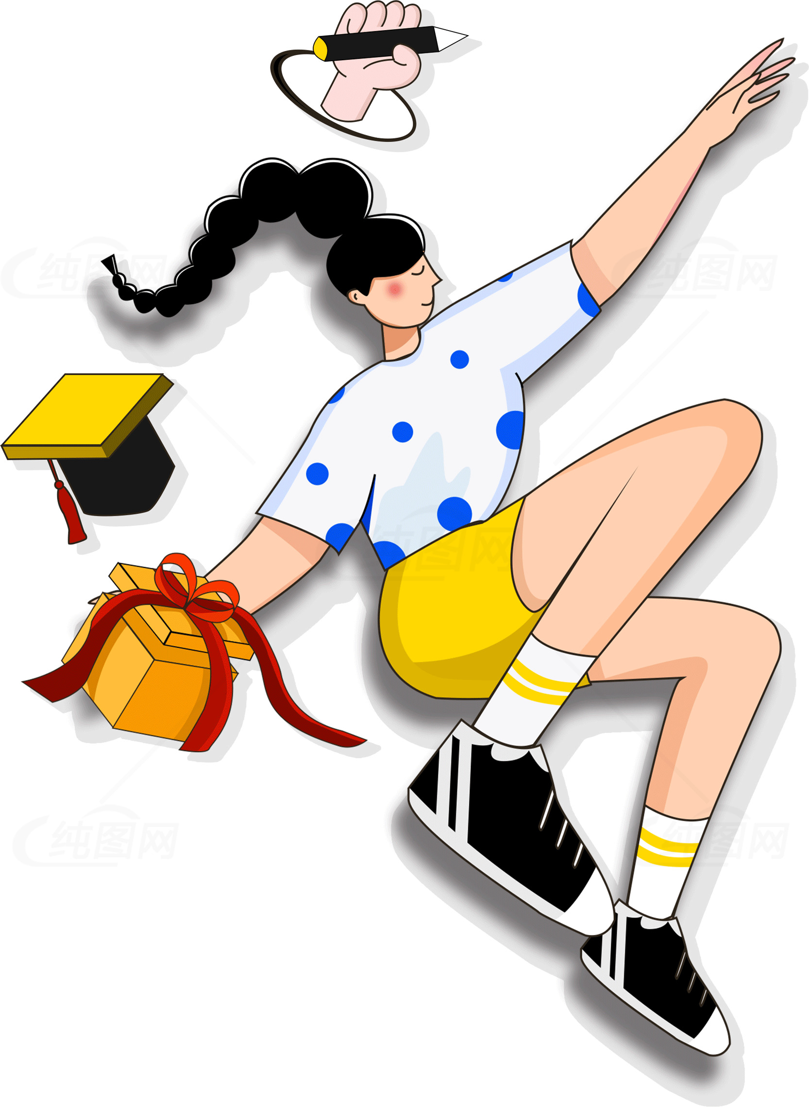 毕业季礼物推荐：创意礼物与学士帽素材