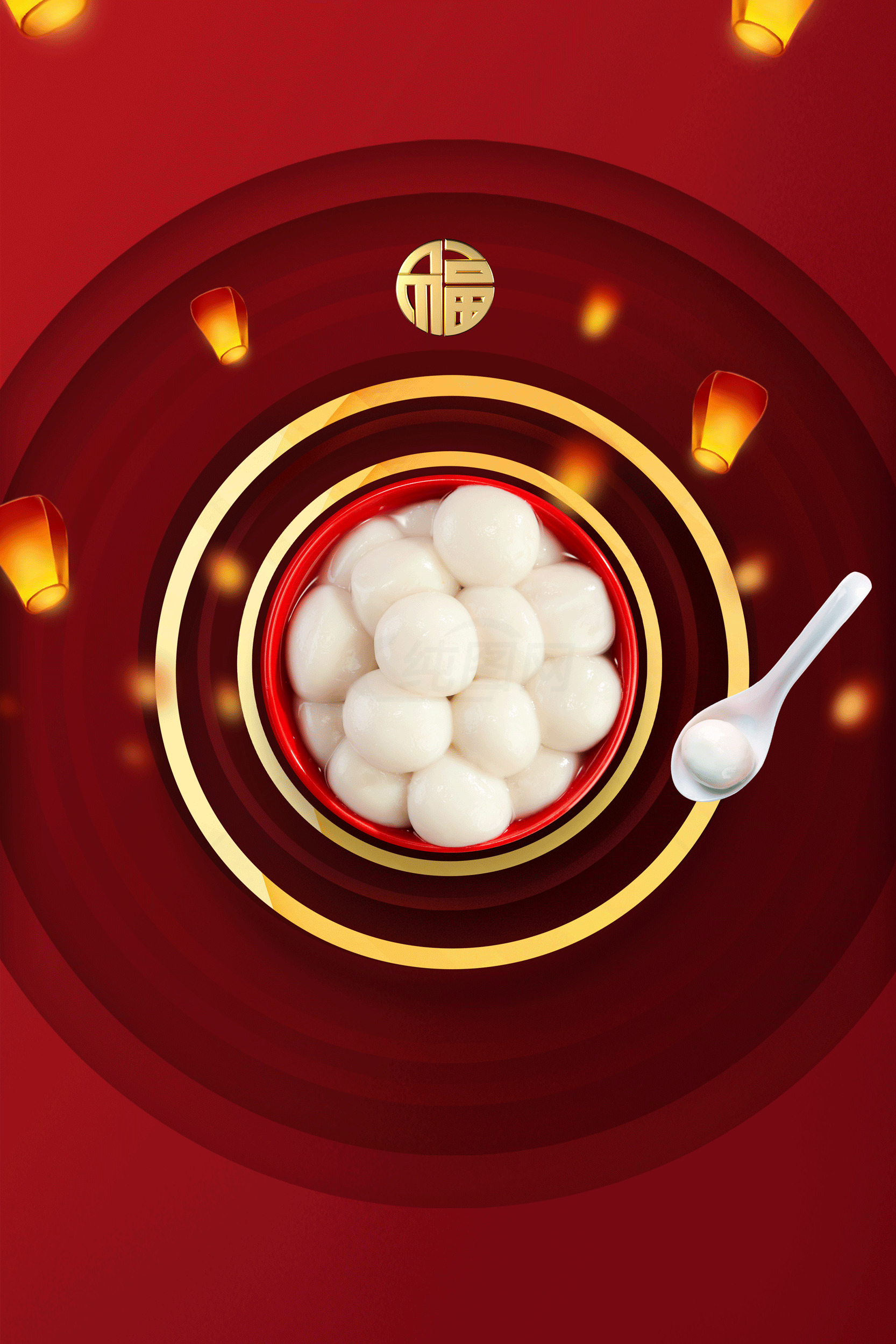 元宵节汤圆美食图片素材