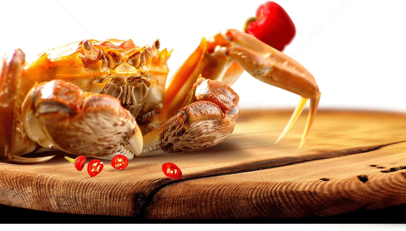 美味螃蟹佳肴图片素材