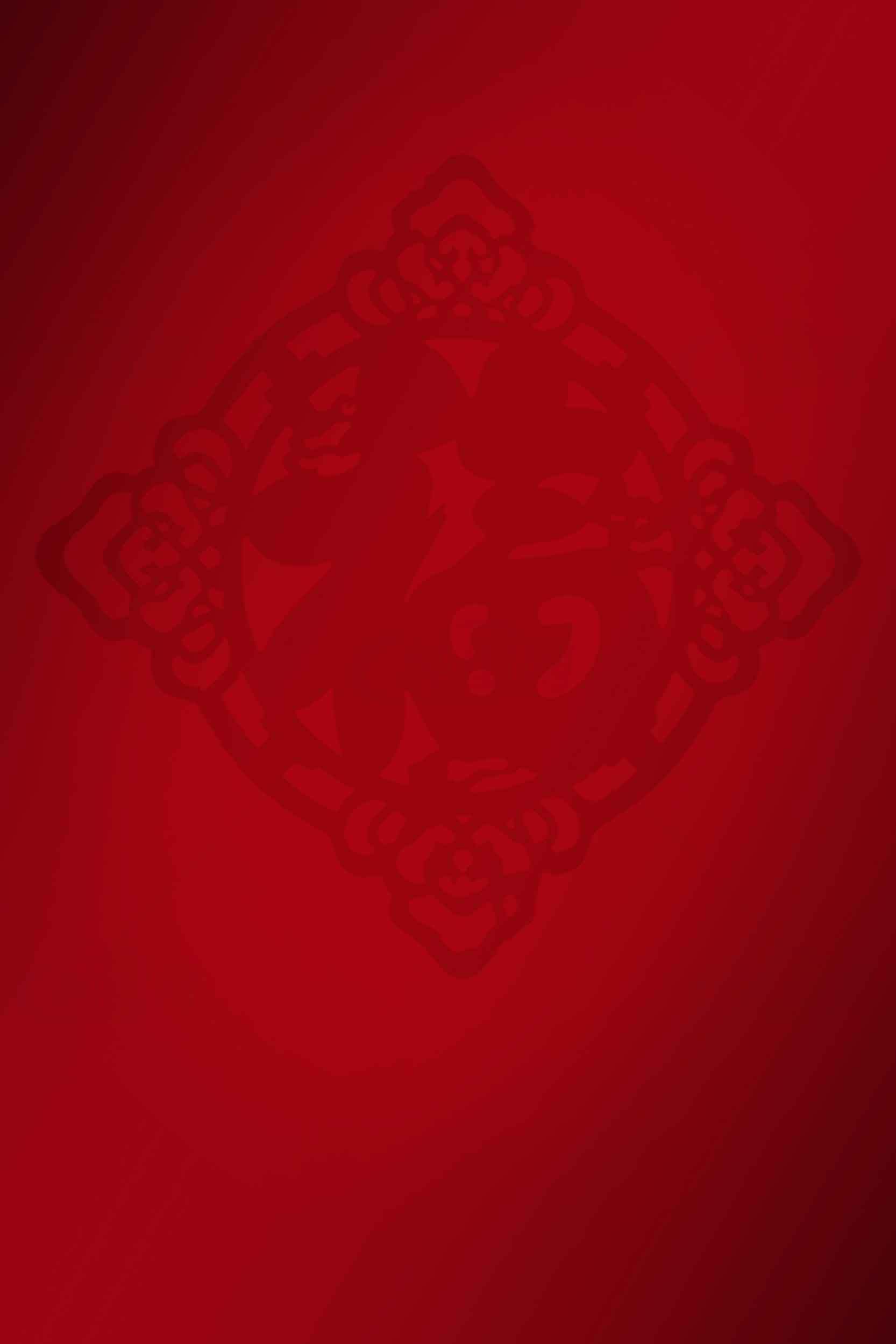 中国传统红色剪纸背景图片素材