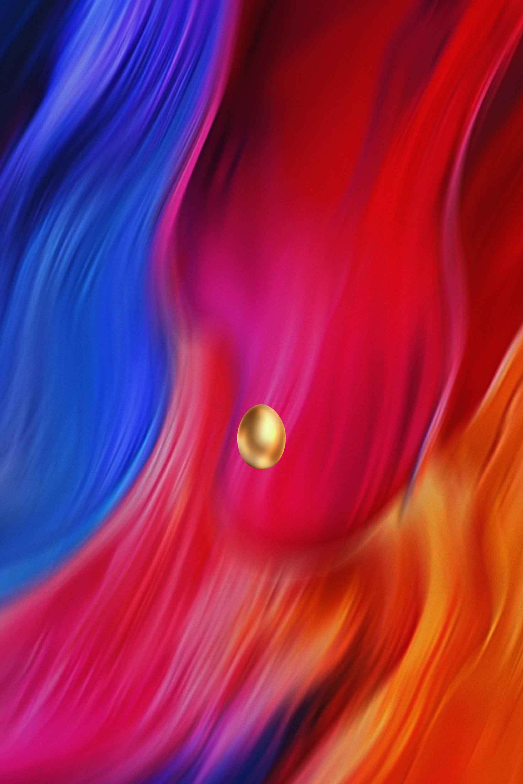 炫彩流动背景图片-红蓝渐变艺术设计素材