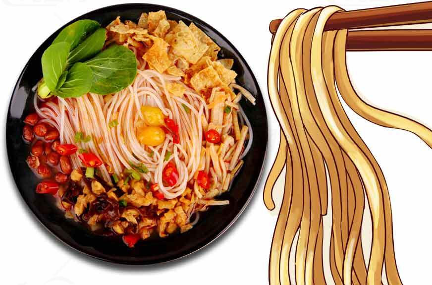 螺蛳粉美食图片-经典中国风味小吃素材
