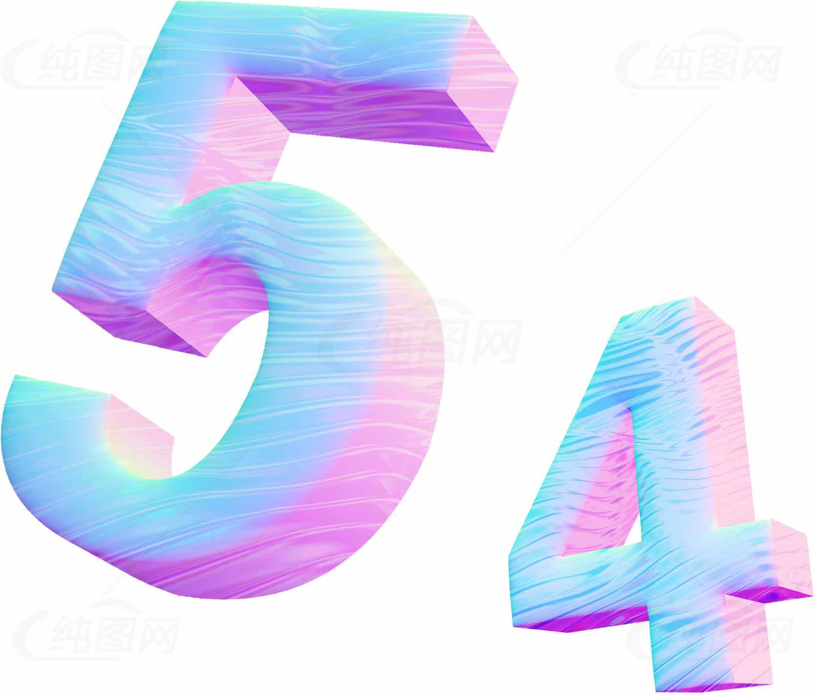 霓虹渐变数字艺术设计54素材