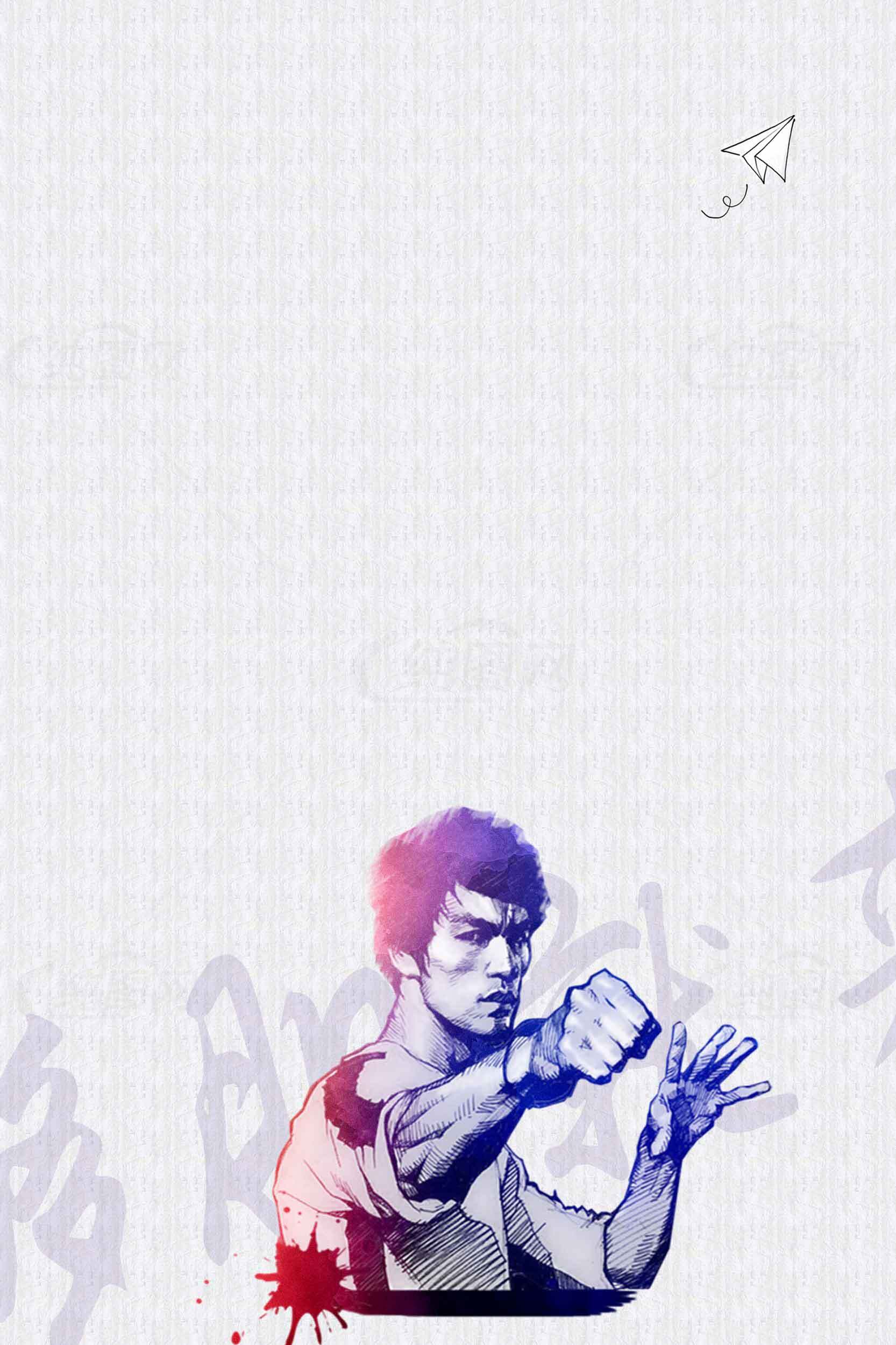 动态拳击插画设计背景图片素材