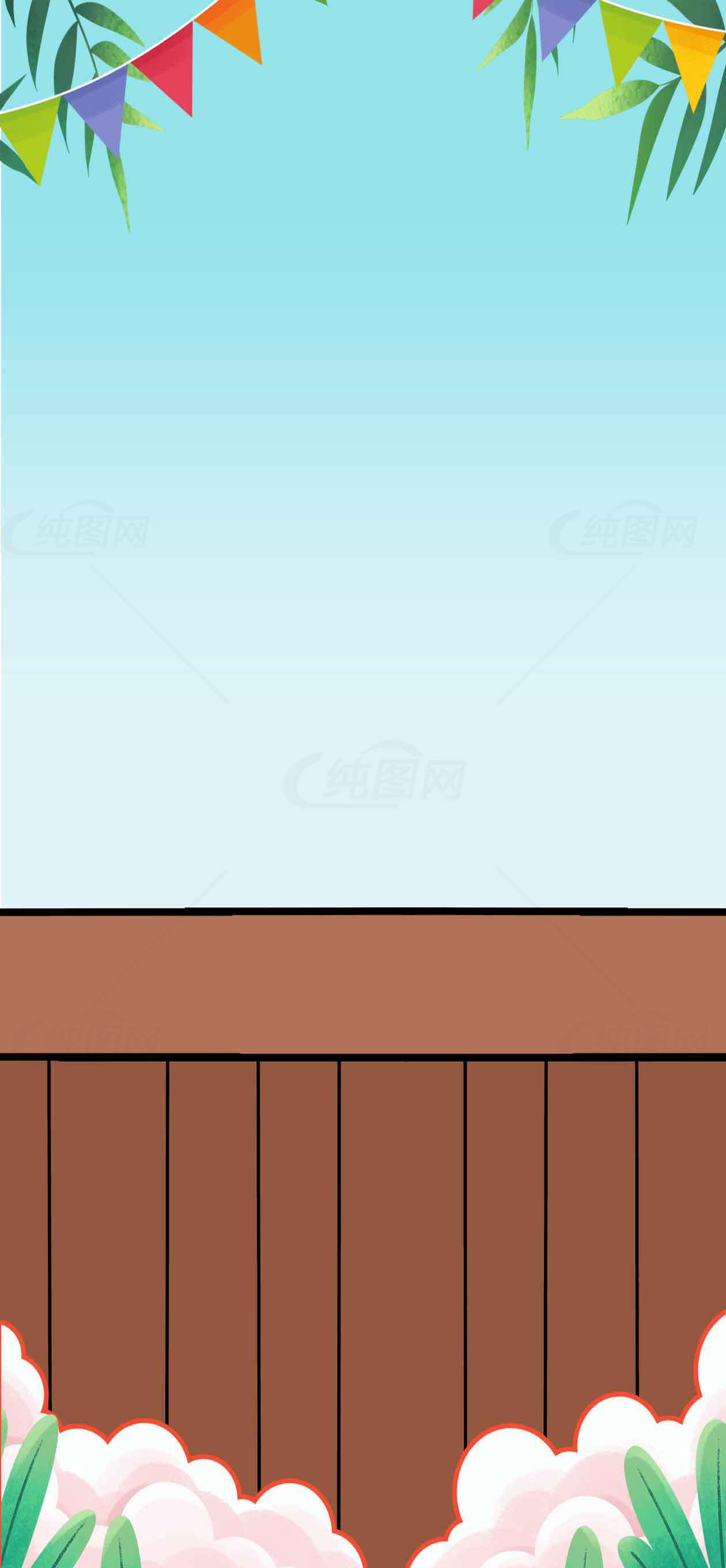 清新户外背景图片设计素材