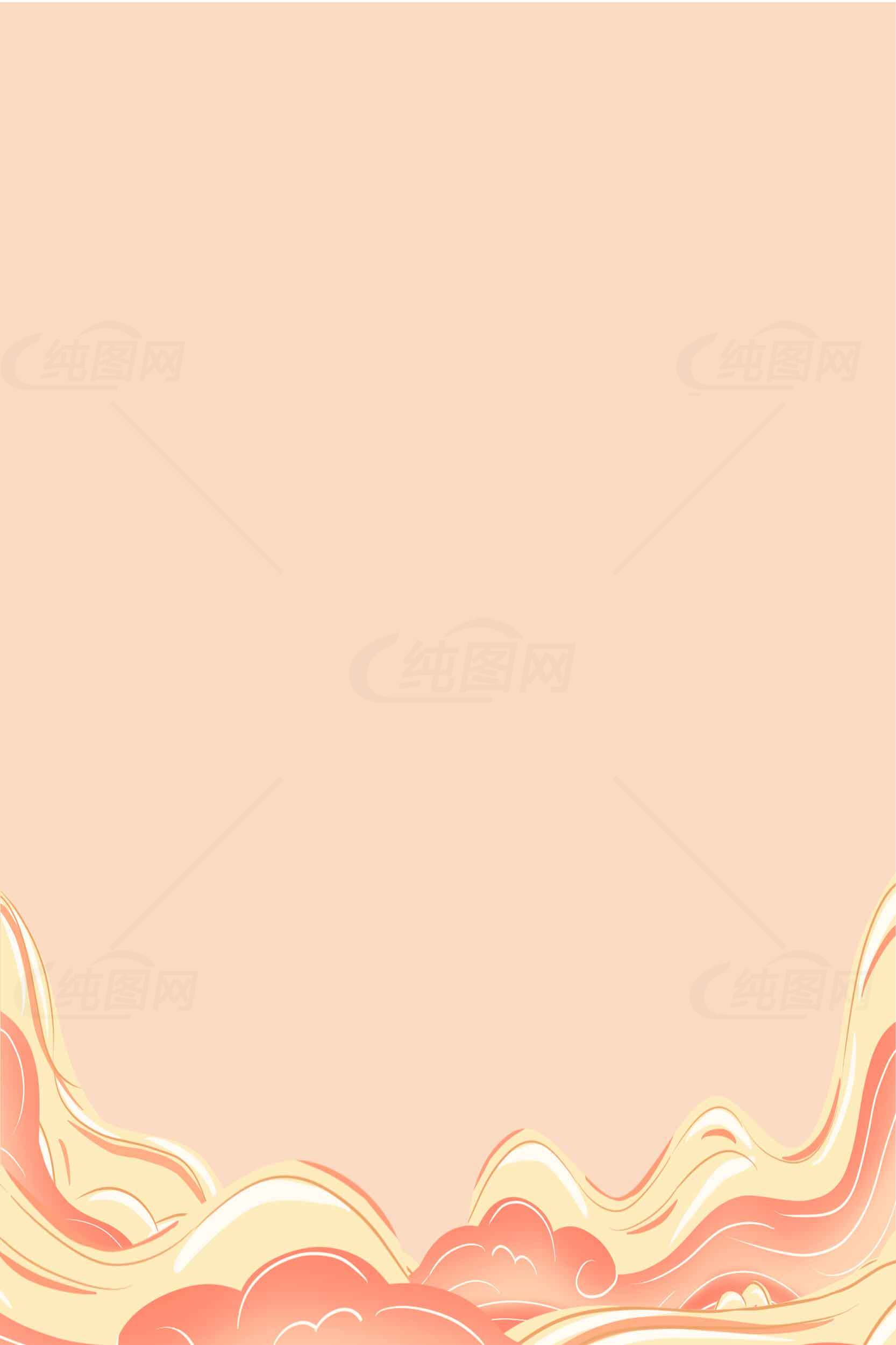 中国风祥云背景图片素材