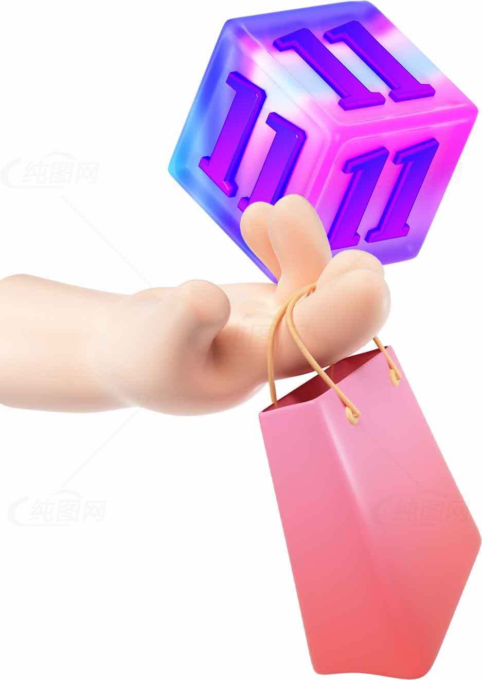 创意购物与科技结合的未来趋势图片素材