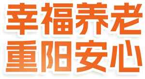 幸福养老重阳节安心服务