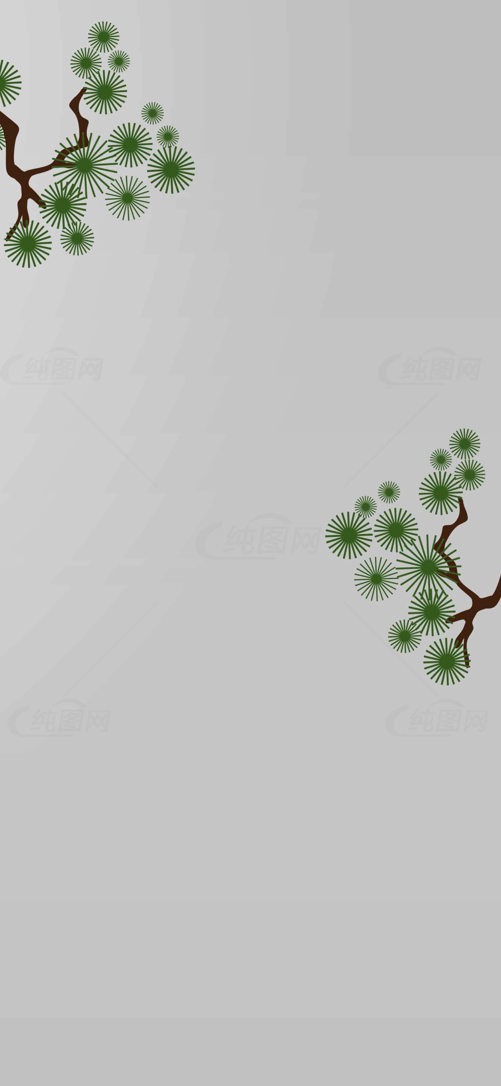 简约松树背景图片设计素材