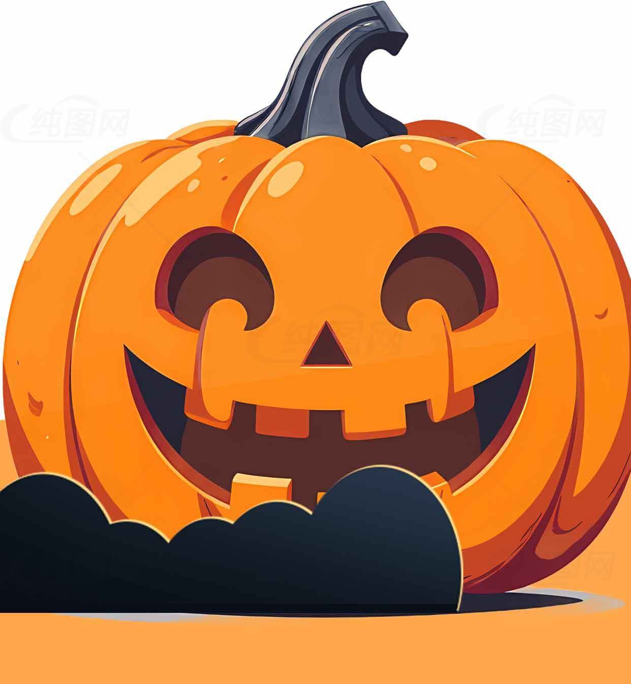万圣节南瓜灯高清图片下载SEO标题素材