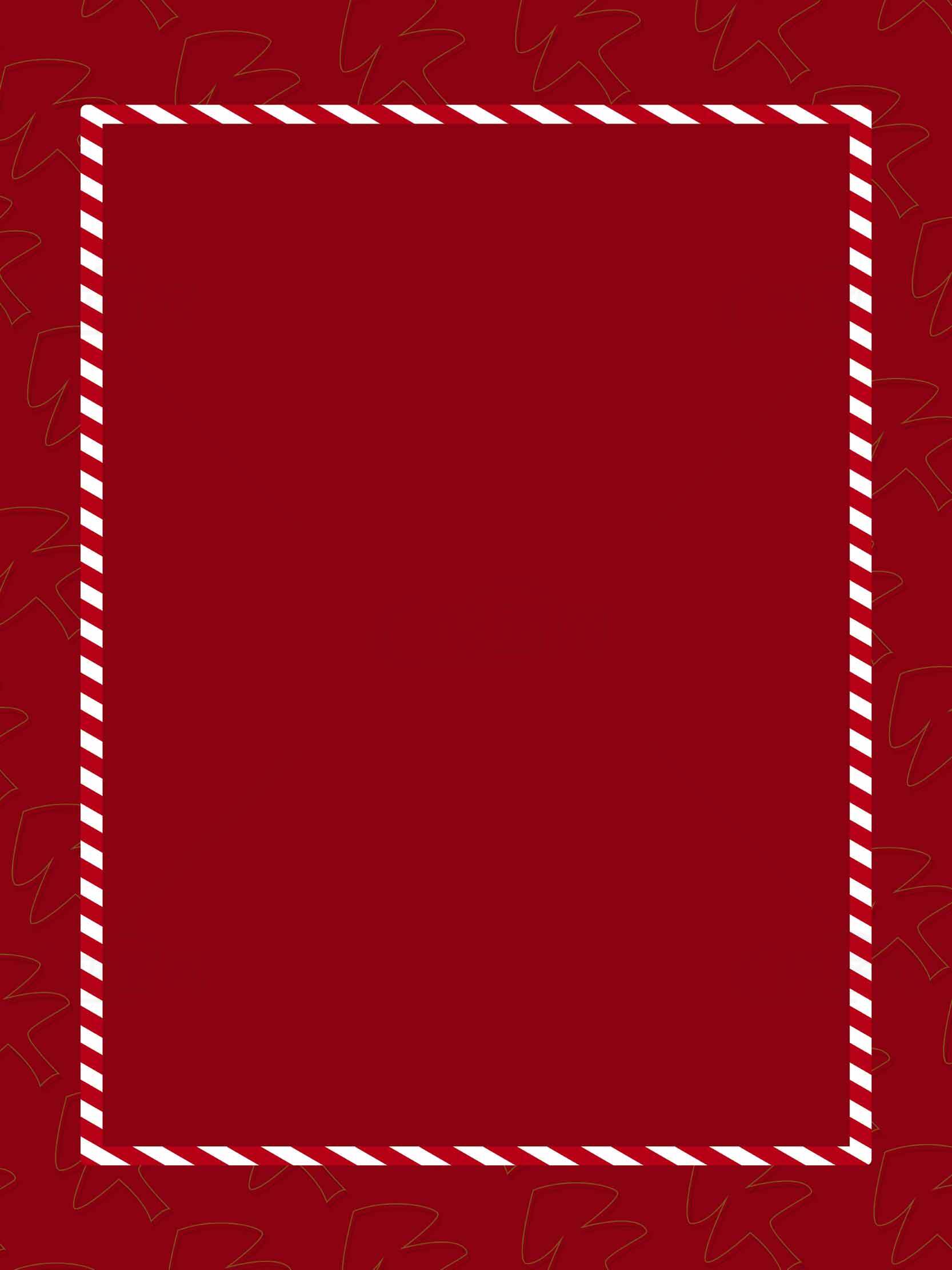 红色圣诞主题边框设计图片素材