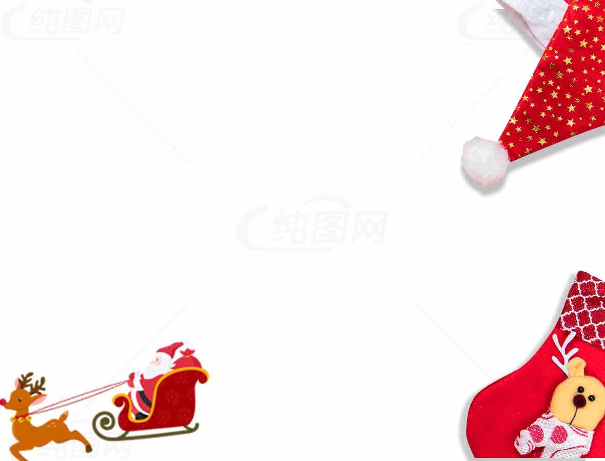 圣诞节红色主题背景图片素材