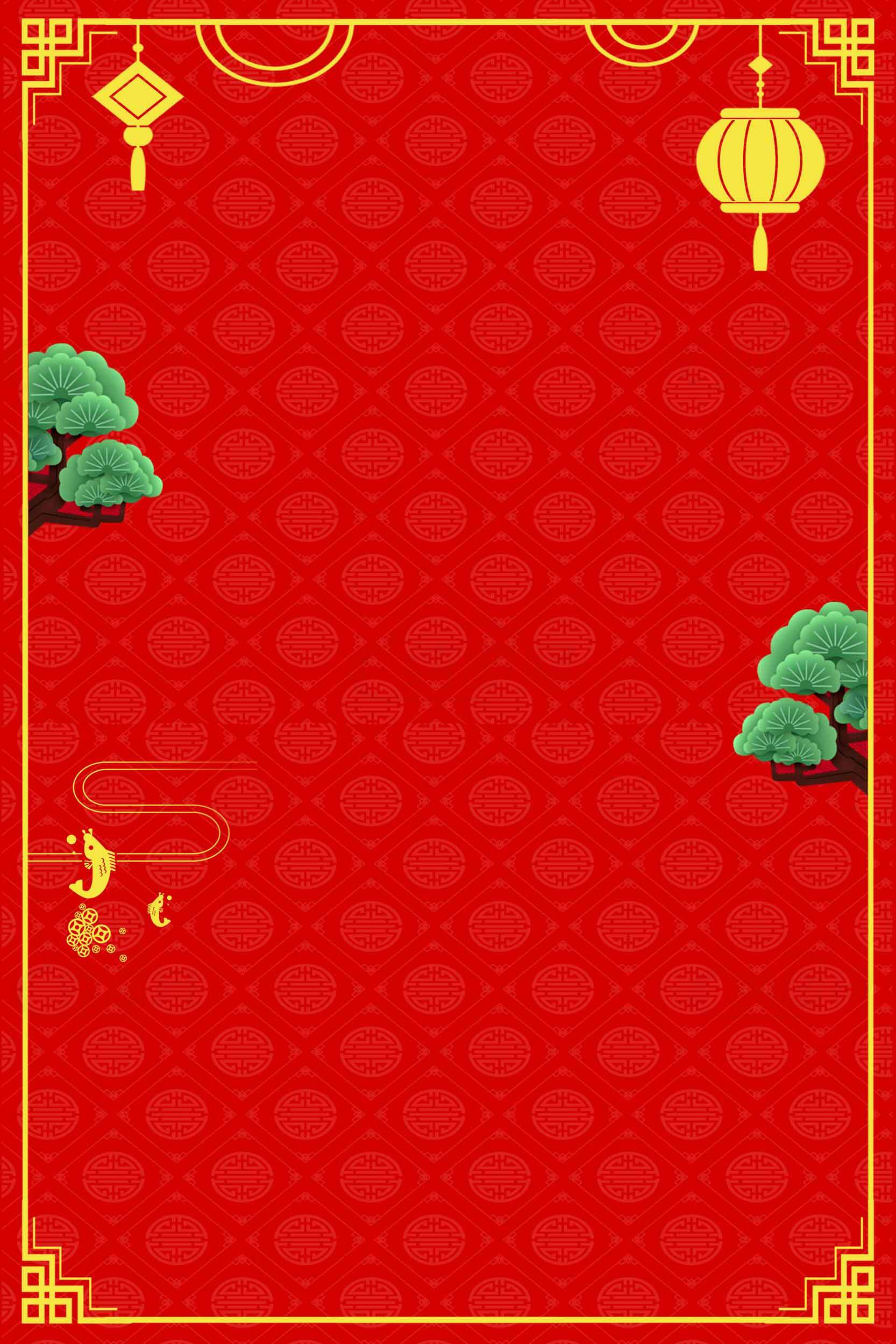 下载中国风红色背景图片素材