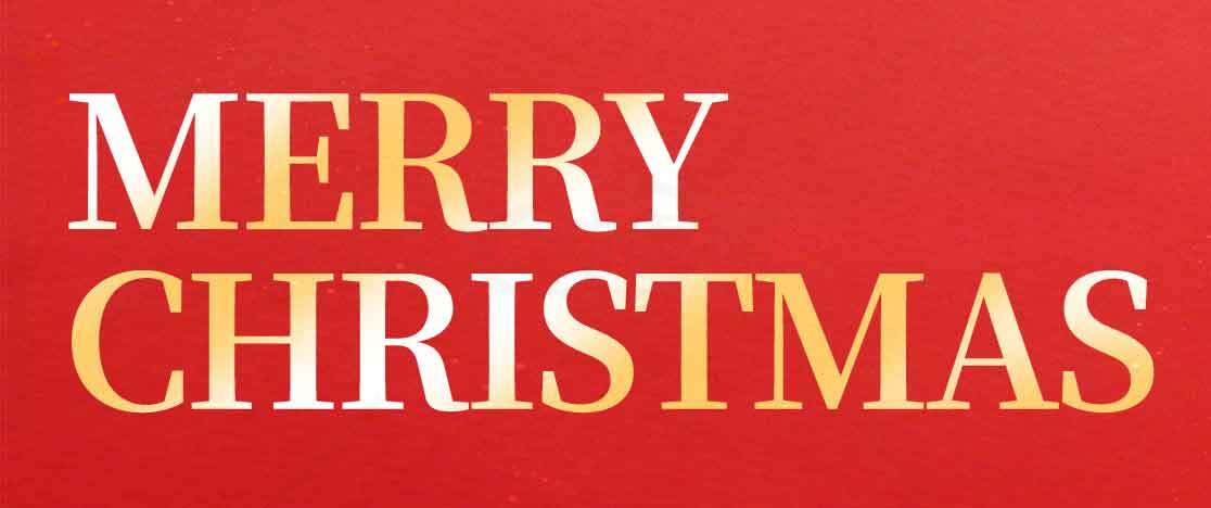 圣诞节祝福红色背景图片素材