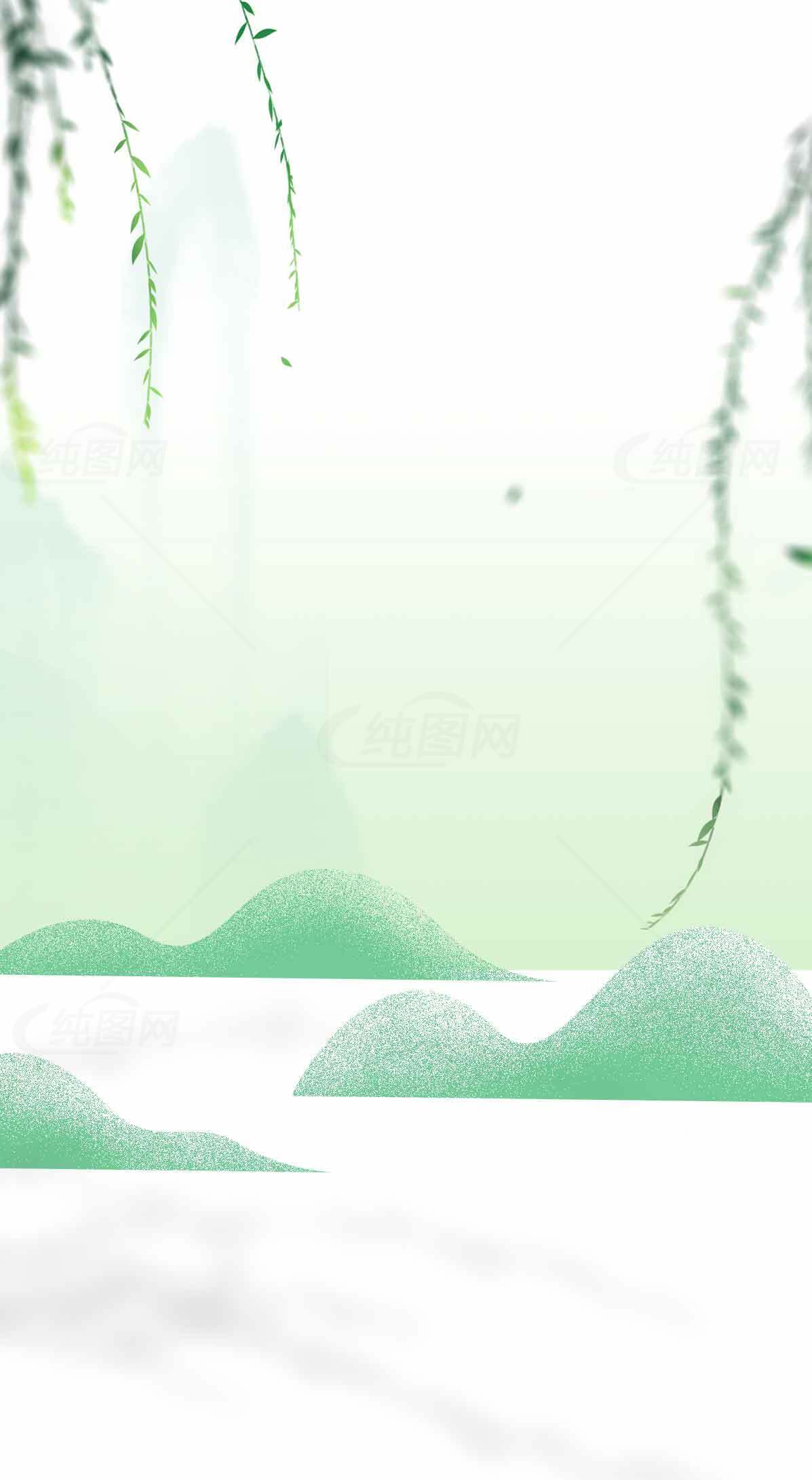 中国风山水背景图片唯美精选素材