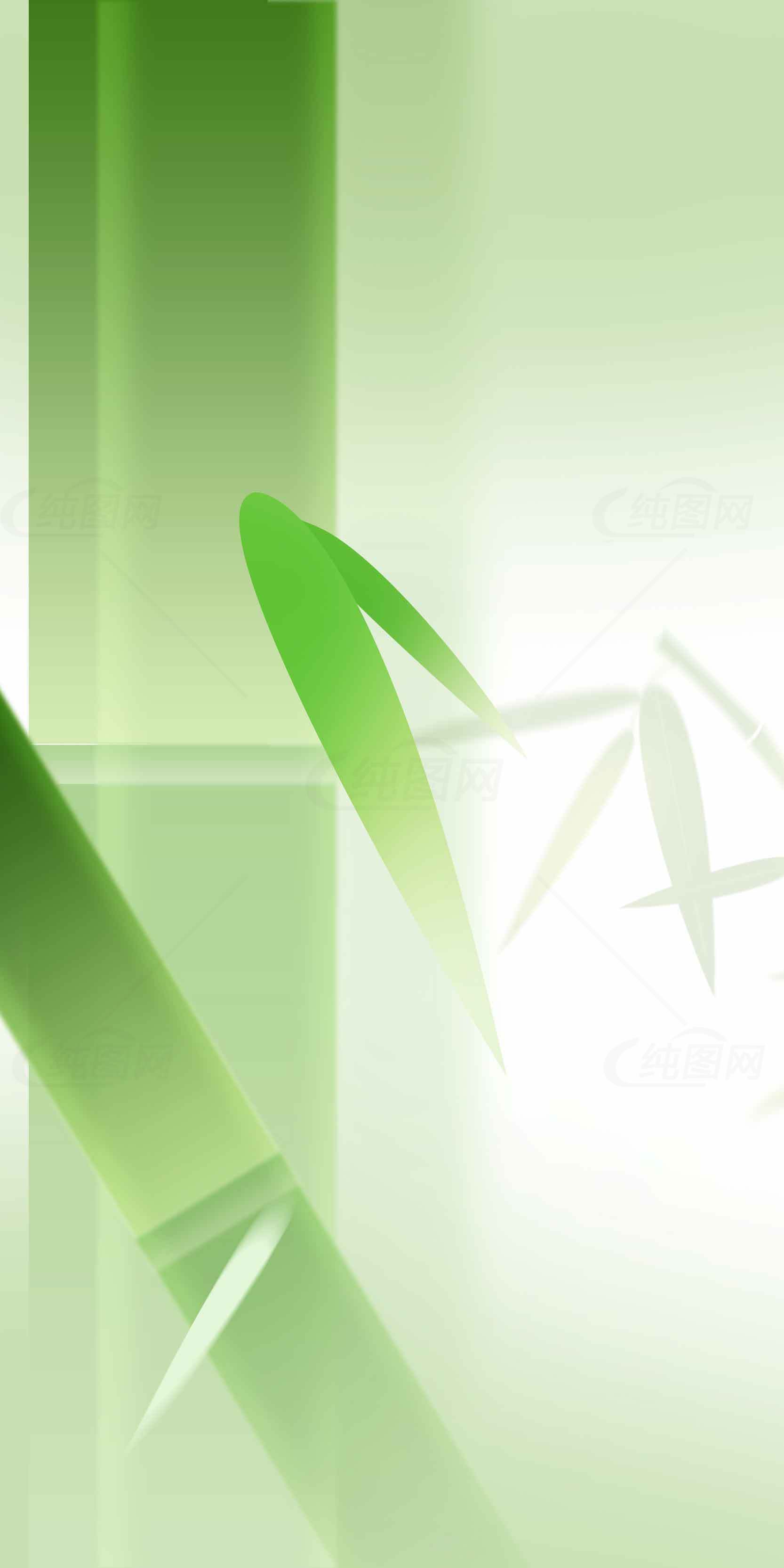 清新竹子背景图片素材