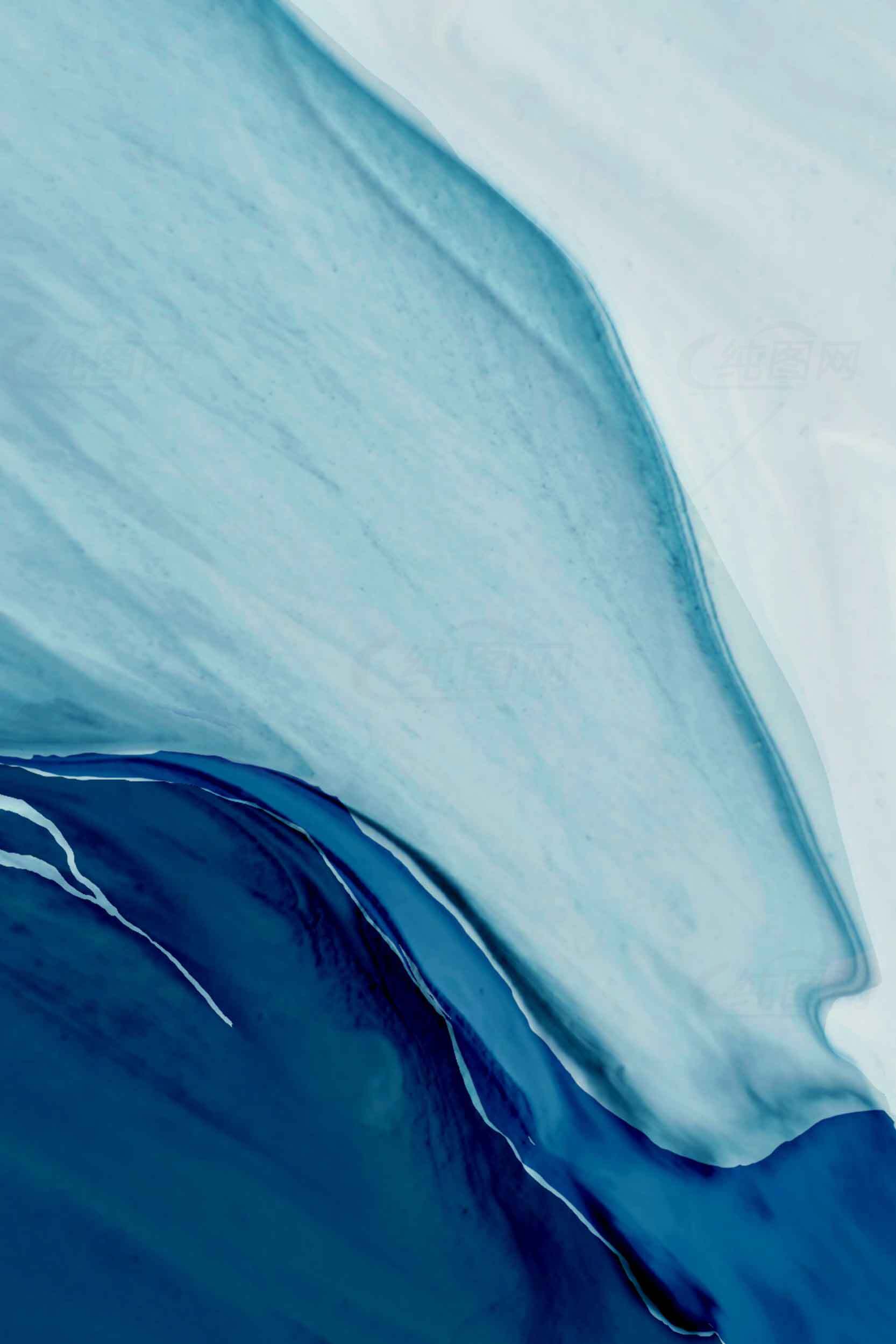 蓝色抽象艺术背景图片素材