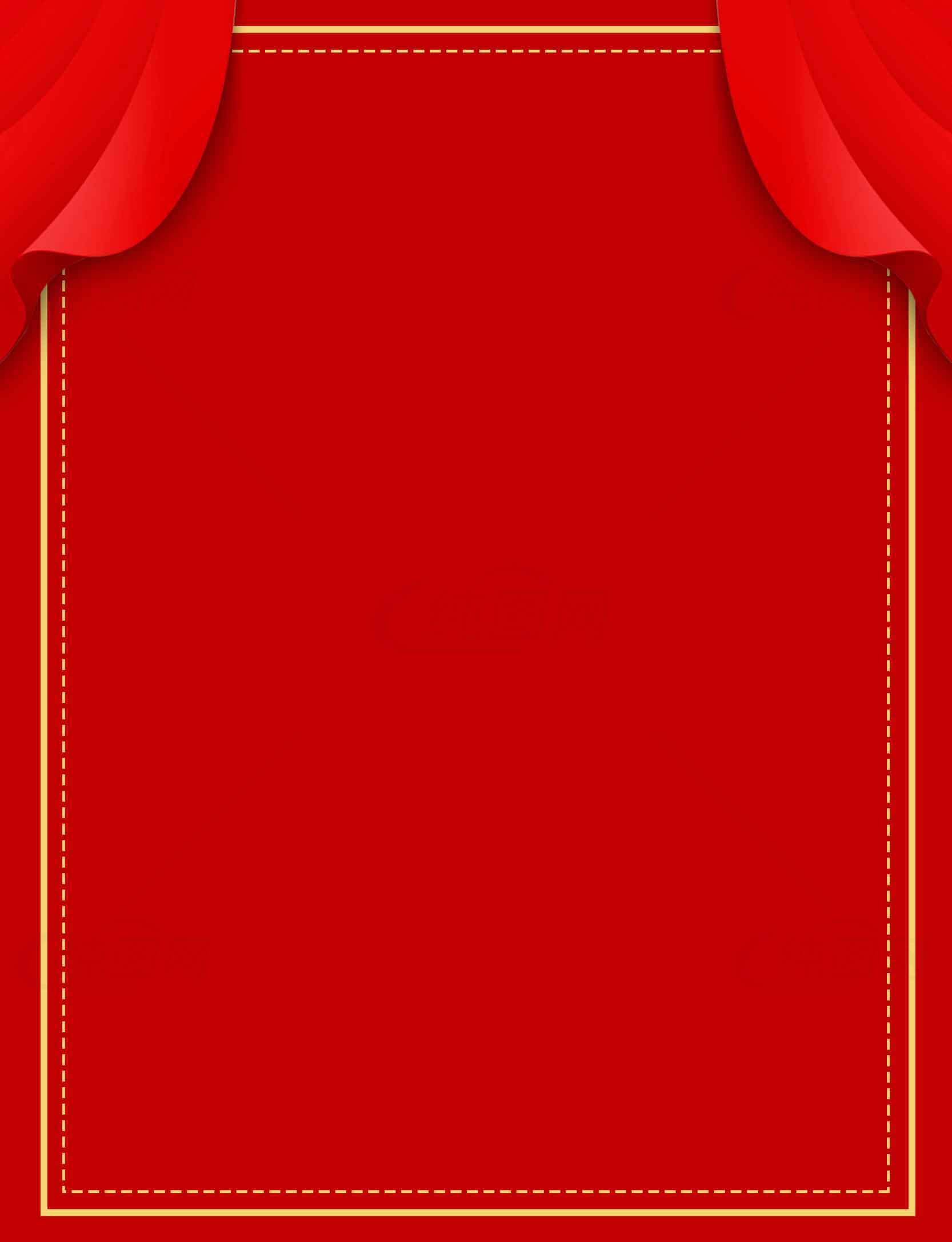 红色背景装饰模板设计素材